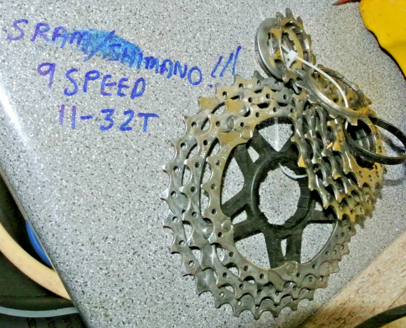Shimano or Sram!! 9 x Speed Lightweight Cassette.