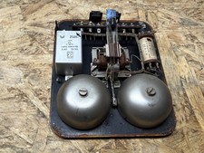 W 48 Schaltplatte Klingelplatte Telefon Bakelit Post Fernsprecher Marburg 10/60