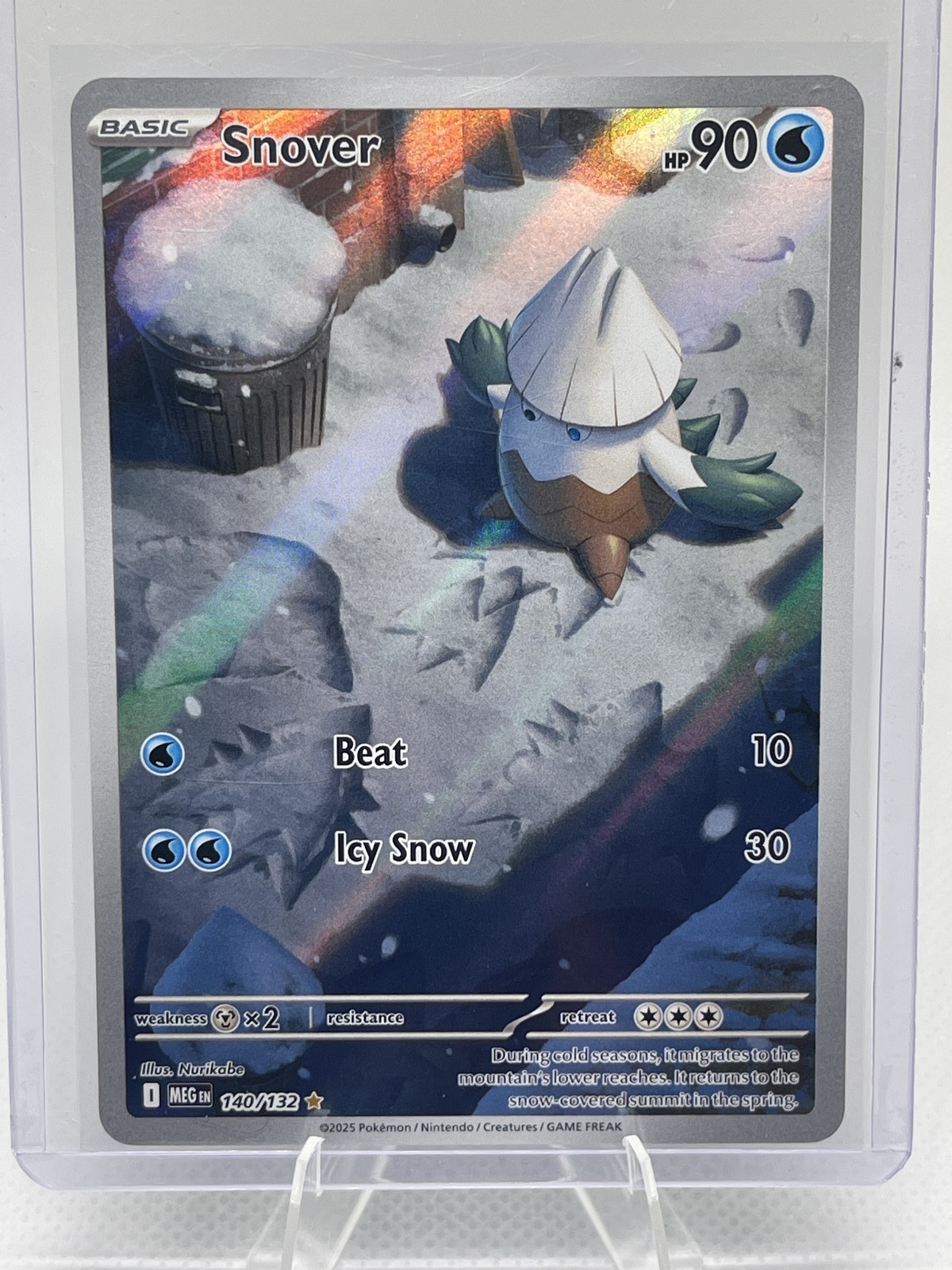 Pokemon ME01: Mega Evolution Snover #140/132