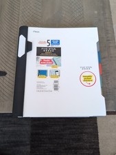 Five Star Advance Spiral Notebook 5-Subject College Ruled 200 Sheets Dividers E