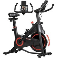 SPORTNOW Exercise Bike, Stationary Bike with Adjustable Magnetic Resistance