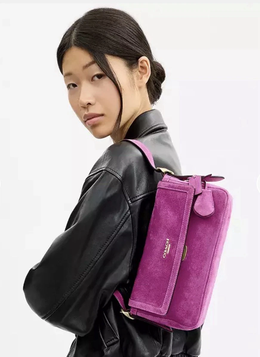 Coach ピンク ショルダーバッグ バッグ & ハンドバッグ 女性用 | eBay