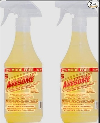 2 pack La's Totally Awesome All Purpose Cleaner, Degreaser & Spot Remover 2