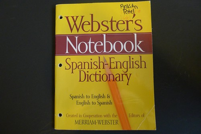 #ad Webster#x27;s Notebook Spanish English Dictionary Spanish to English amp; English ... $34.99