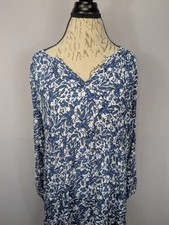 Sonoma Women’s Blue Long Sleeve Dress Size XL Maternity