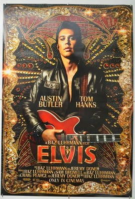 ELVIS (2022) Original Cinema One Sheet Film Poster - Austin Butler, Baz Luhrmann