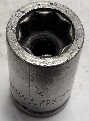 Proto 7/8'' Socket 3/4'' Drive 07714-S 8PT listing B