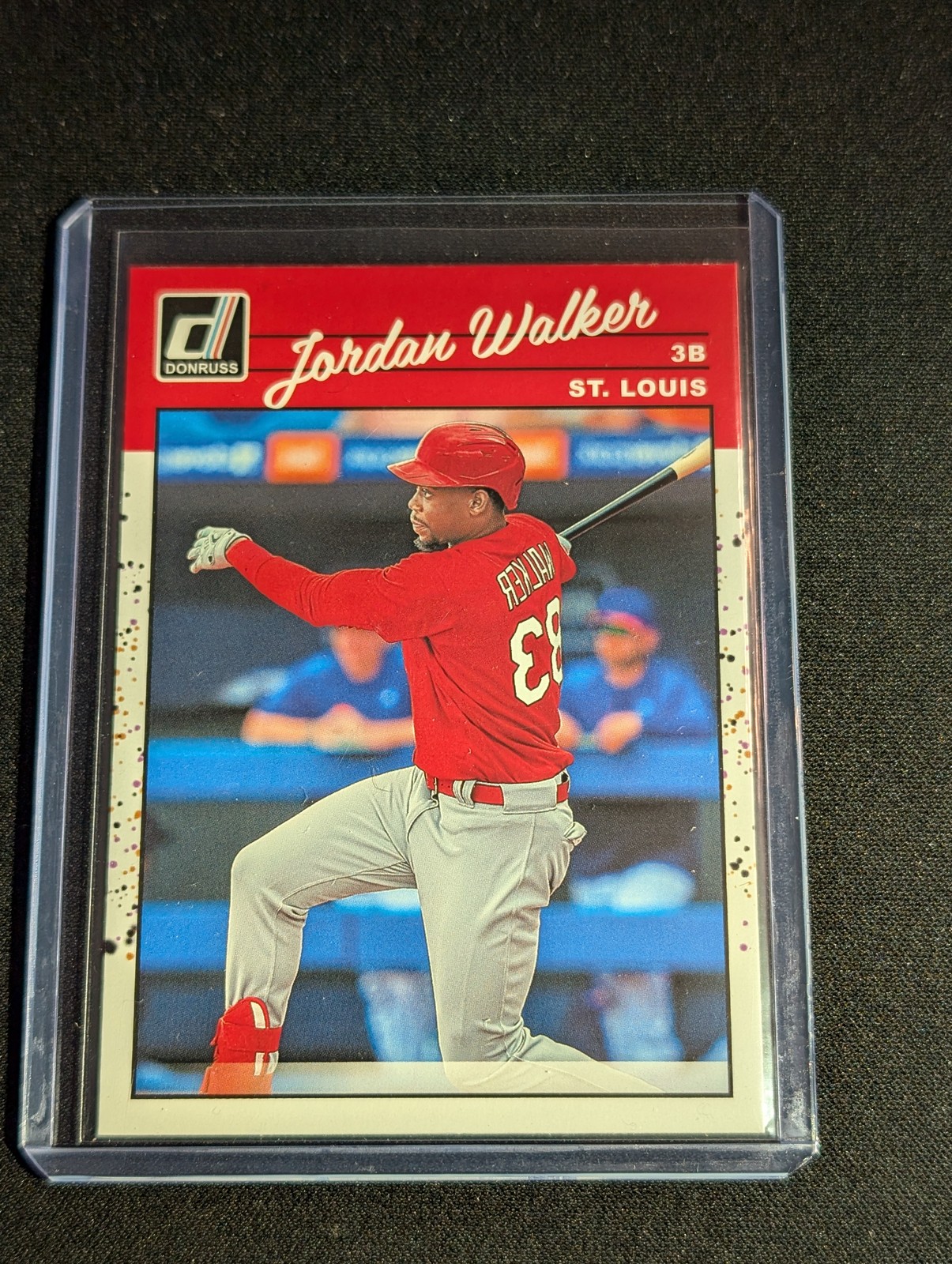 2023 Donruss #241b Jordan Walker Reverse Image Variation