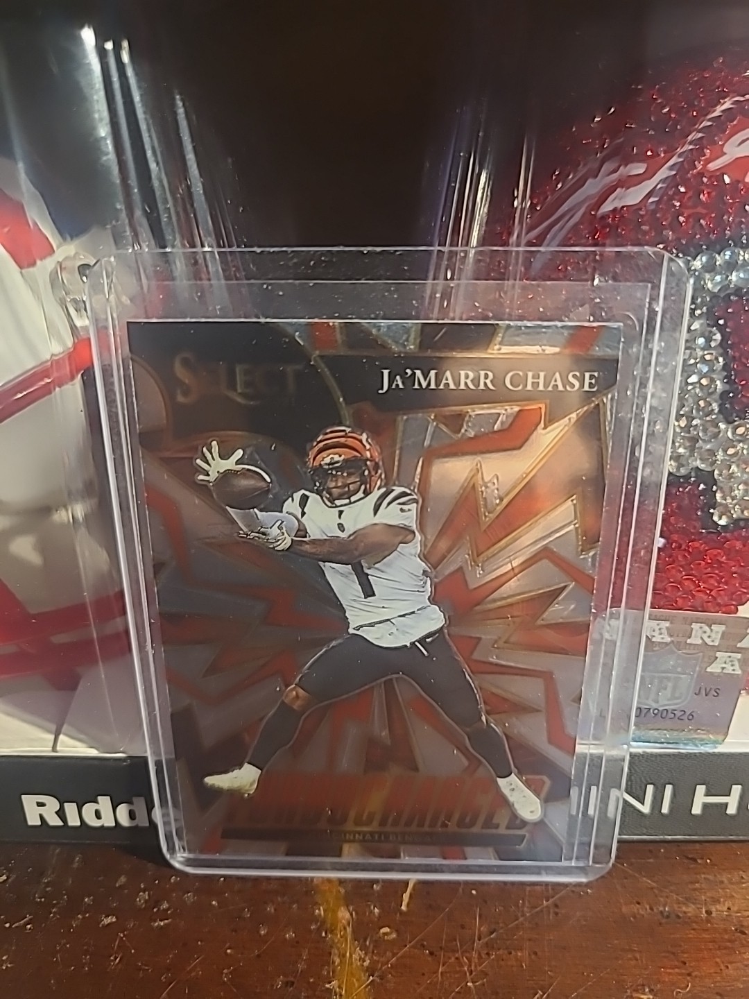 2021 Panini Select - Turbocharged Ja'Marr Chase #TUR-8 (RC)