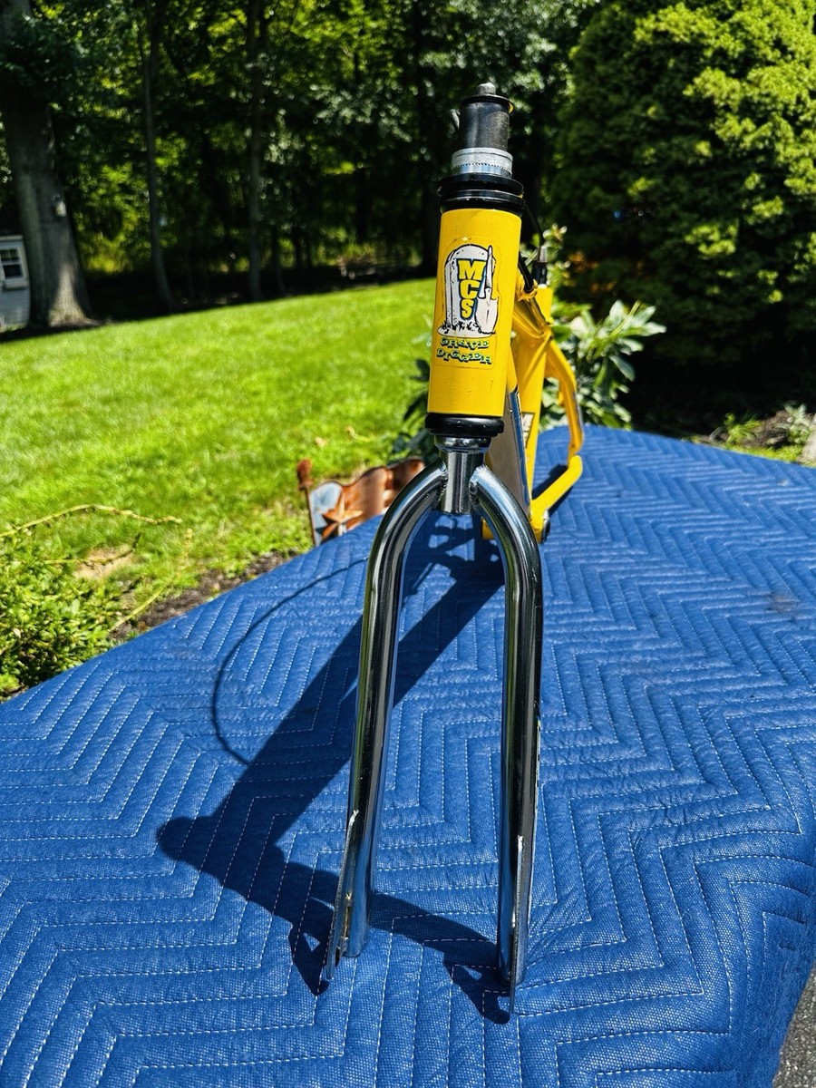 Vintage 1990's MCS Grave Digger Frame & Fork w/Extra's Old School