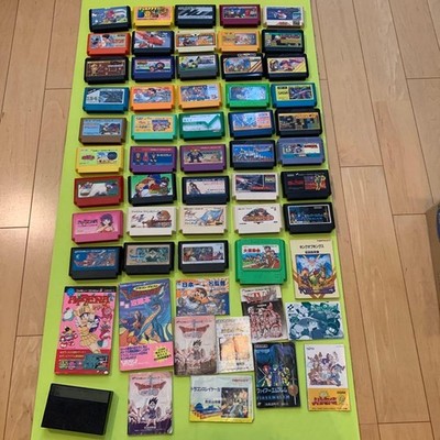 Athena Collection 44 Game Cart Famicom FC Japan Bulk Lot Rare Retro Set