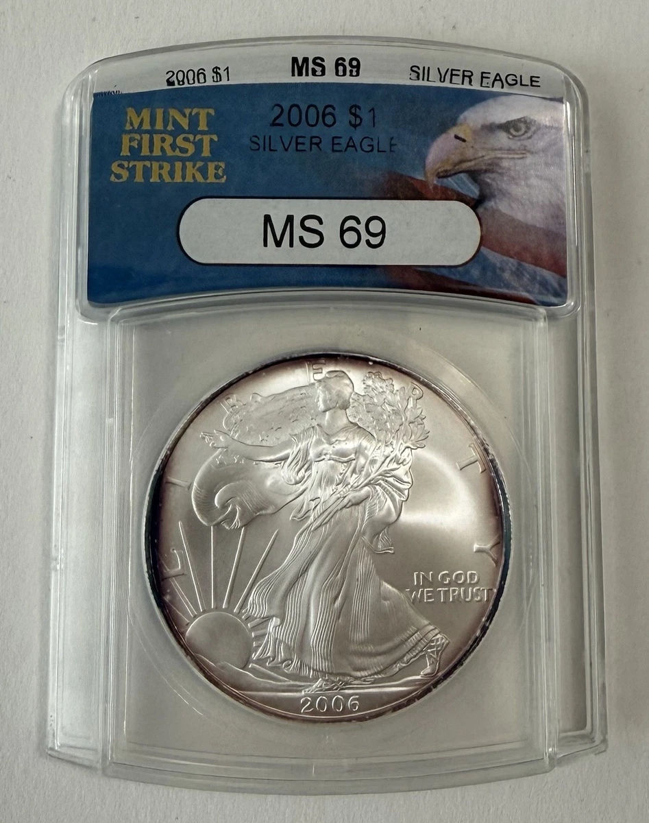 2006 Grade MS 69 ANACS Certified Silver Bullion Coins for sale | eBay