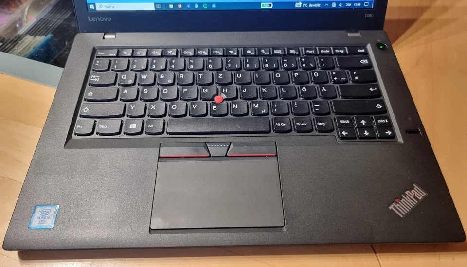 Lenovo T460 14'' FHD Touch Win 10Pro 64bit Core i5 2.40 GHz 512GB SSD 16GB RAM - Bild 3 von 4