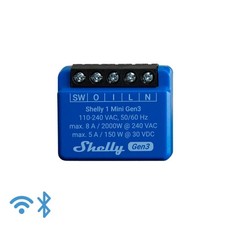 Shelly 1 Mini Gen3 Smart Relay - Open Box
