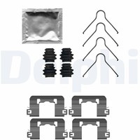 Delphi ZubehöRsatz Scheibenbremsbelag Passend FüR KIA Picanto JA 1.2