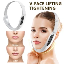 Electric V Face Lifting Device Photon Therapy Double Chin Remove Cheek Lift Belt