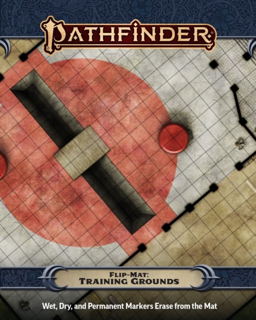 Pathfinder Flip-Mat: Training Grounds (Sheet map, folded)