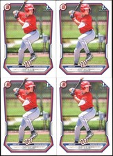 Coy James 2026 Bowman BP-33 1st - 4 Card Lot