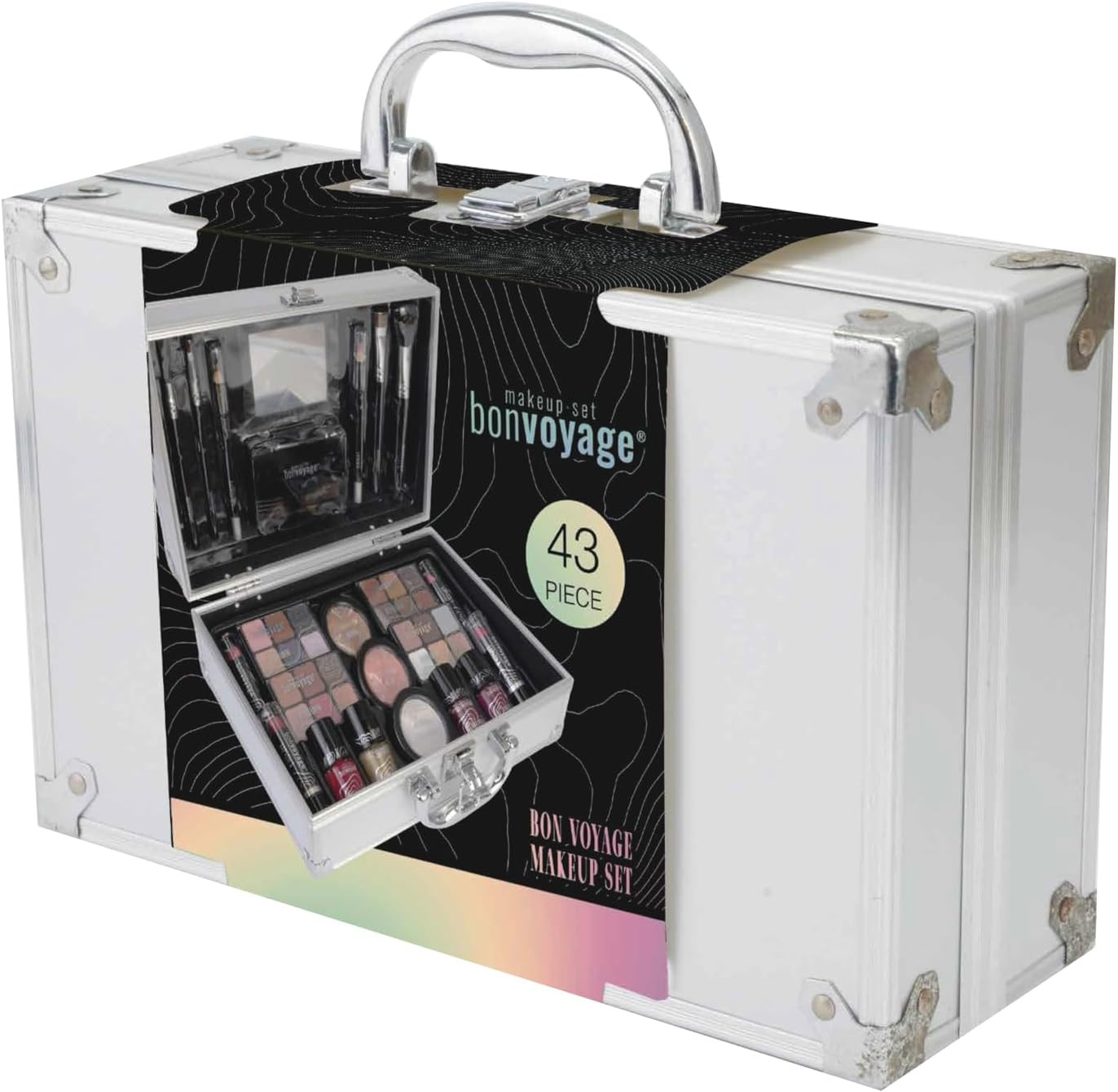 Makeup Kit Donna Completo: Palette Ombretti Pigmentati e Rossetti Matte - 3