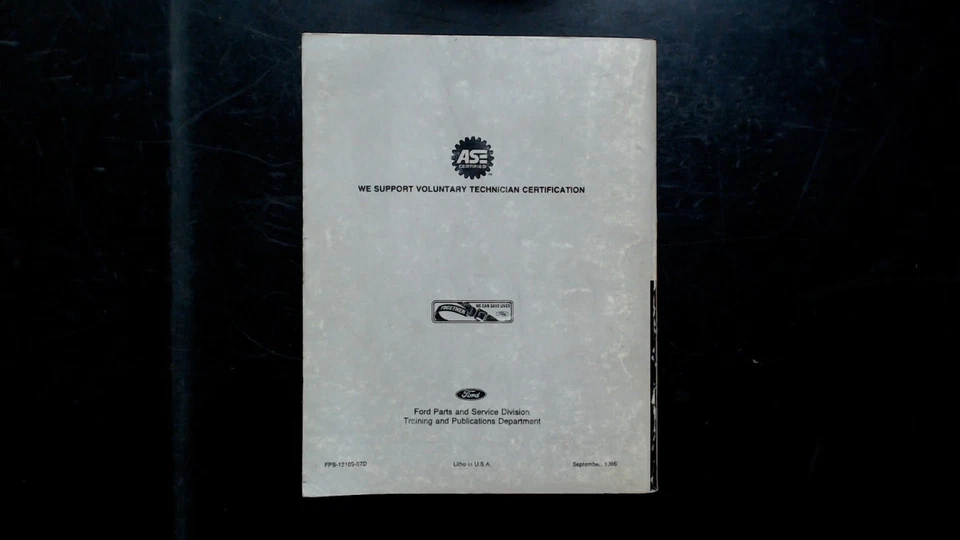 Ford 1987 Medium Heavy Truck F B C 8000 Shop Manual Body Chassis Electrical - Image 2 of 2