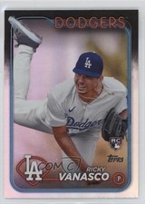 2024 Topps Update Rainbow Foil Ricky Vanasco #US38 0v4e