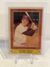 1985 Topps Collector's Series Card #24 Roger Maris York Yankees