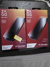 Lot Of 2 ZAGG Apple iPhone 15 Pro Max Glass Elite Screen Protector