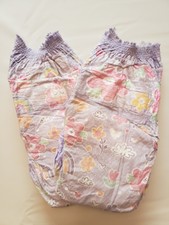  2 Samples of NEW Style Pampers Ninjamas Girls Size S/M 38-70 lbs 