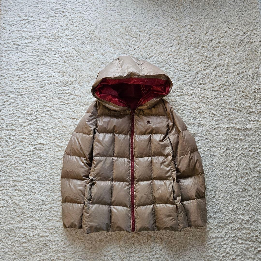 BURBERRY Hood Reversible down Jacket Blouson Coat… - image 1