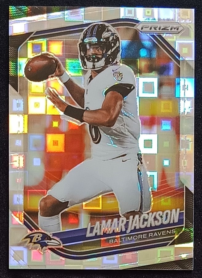 2025 Panini Prizm Premium Pandora LAMAR JACKSON /400 #78 Ravens
