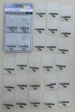 Lot of 28 Cuttlebug Provo Craft Embossing Folders Words  Shapes