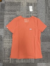 Figs XXS Catarina One-Pocket Medical Scrub Top Dirty Chai