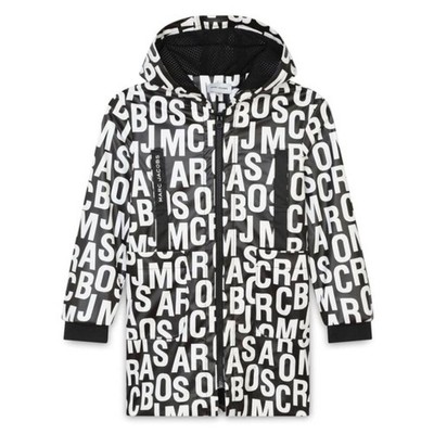 Little Marc Jacobs Monogram Hooded Raincoat