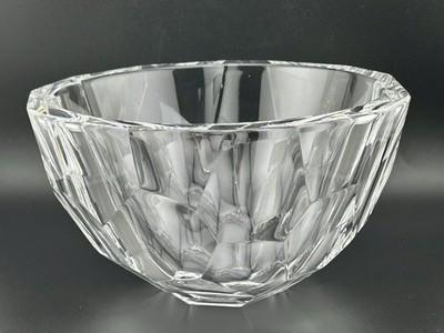 Vintage Orrefors Swedish Art Crystal Zenith Bowl Design by Anne Nilsson 4705-12
