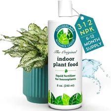 Indoor Plant Food – Organic Liquid Fertilizer for Pothos, Monstera & More (8oz)