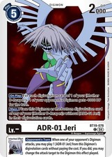 1x BT19-078 ADR-01 Jeri Special Booster 2.5 Digimon Card Game x1