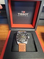 Orologio Tissot T-Sport PR516 Powermatic 80 38 mm pelle marrone T149.407.16.051.00