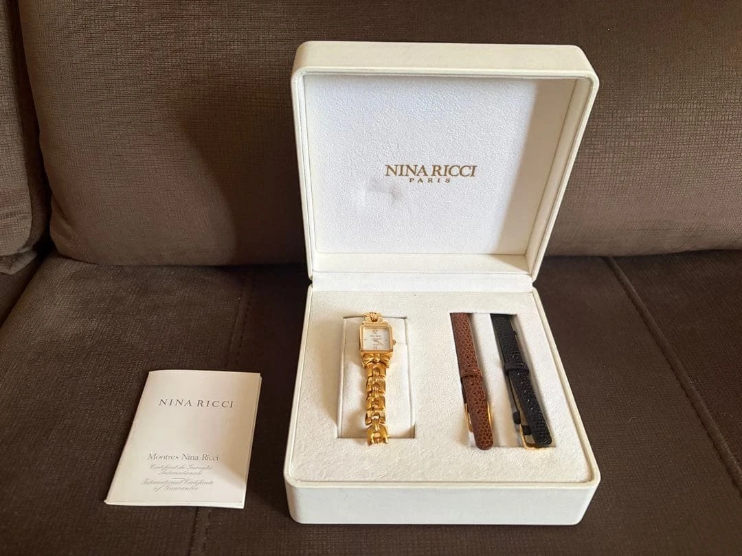 【未使用に近い】NINA RICCIの時計セット Nina Ricci Wristwatches for sale - eBay