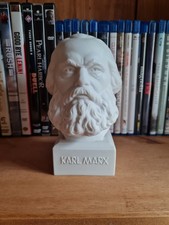 Karl Marx Büste Meissener Porzellan Schwertermarke Kopf Rarität Antiquität