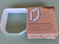 Sureflap Cat Flap Tunnel Extender White 50mm Damaged Box