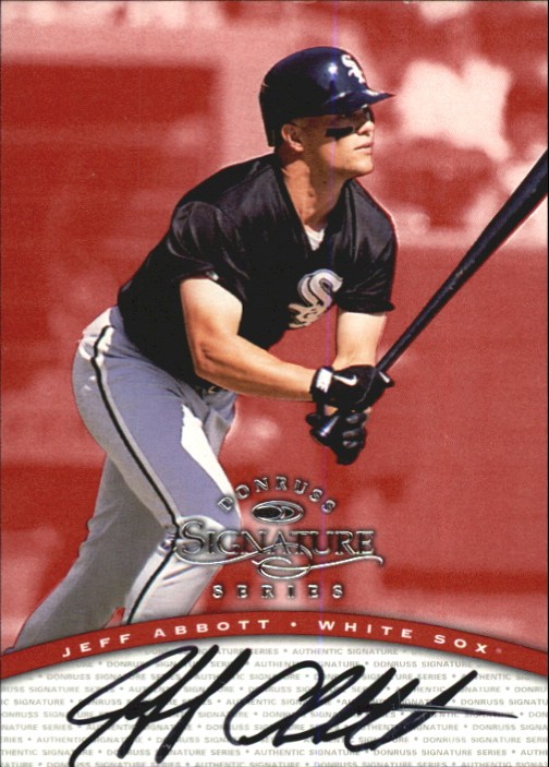 1997 Donruss Signature Autographs Baseball AUTO You Pick