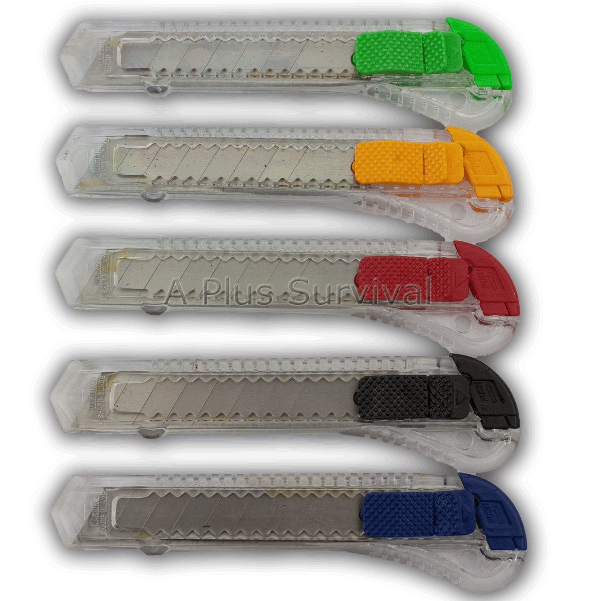 Box Cutter Break Off Blades Survival Kit