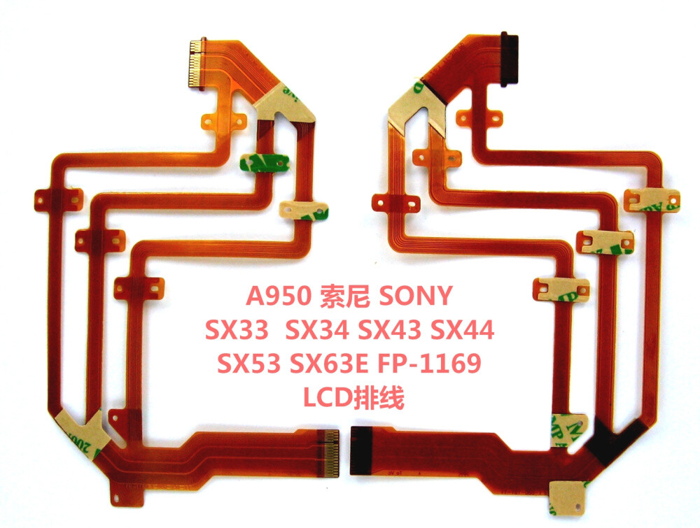 2pcs LCD Flex Cable For Sony DCR-SX33E SX34E SX43E SX44E SX63E
