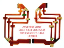 2pcs LCD Flex Cable For Sony DCR-SX33E SX34E SX43E SX44E SX63E FP1169 Camera