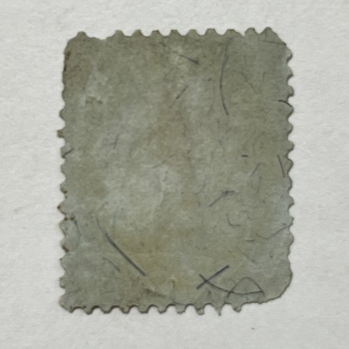 ERROR 1800s 1C GREEN PROPRIETARY REVENUE STAMP WITH SUNKEN WASHINGTON HEAD - Picture 3 of 3