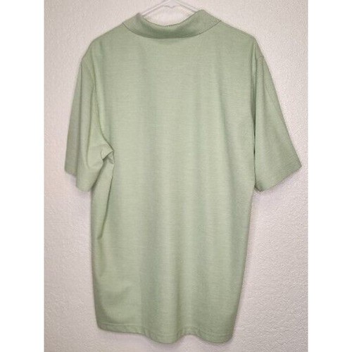 Greg Norman Golf Polo Shirt Large Play Dry Polo Mens Green - 第 2/3 張圖片