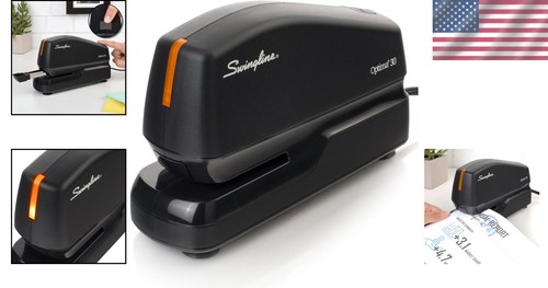 Black Optima 30 Electric Stapler with QuickLoad Tech - 30 Sheets, Fast Stapling - Picture 2 of 11