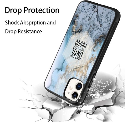 Anti scratch Cover For iPhone SE4 16E 12 13 14 15 16 Pro Max Dont Stop Dreaming - Picture 24 of 25