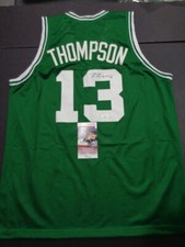 Tristan Thompson Boston Celtics Custom Basketball Style Jersey JSA COA