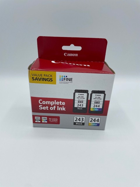 Canon PG-243/CL-244 (1287C006) Ink Cartridges - Combo Pack for sale online | eBay